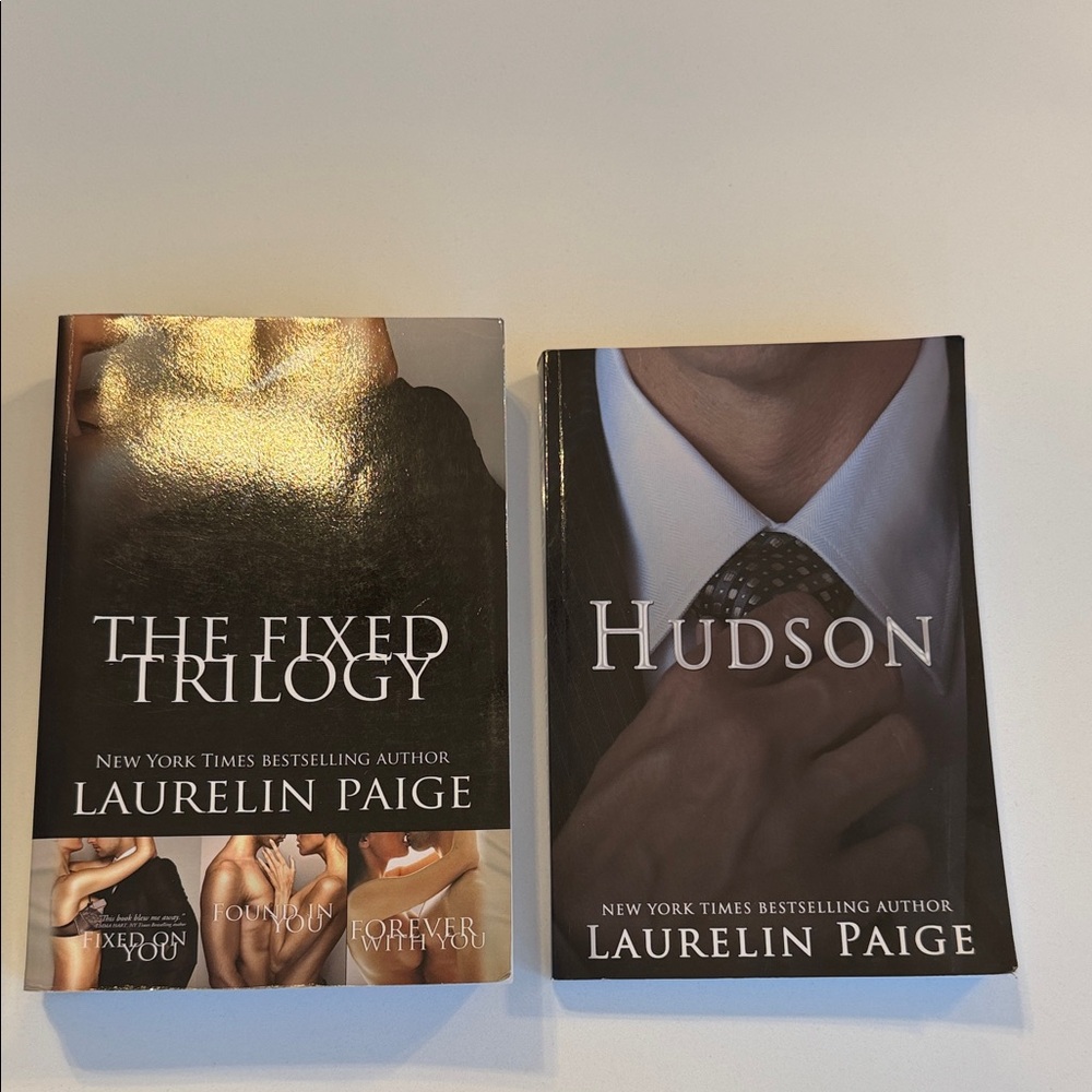 The Fixed Trilogy and Hudson Books by Laurelin Paige